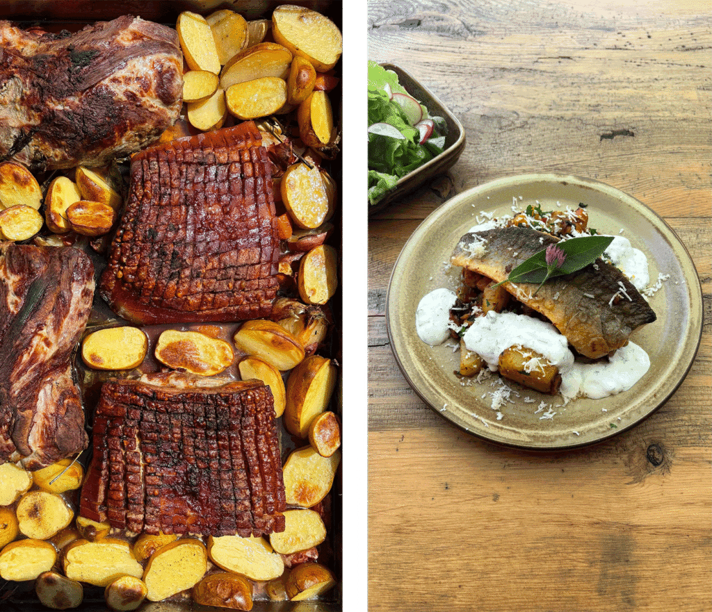 Steak Tellergericht Fine Dining