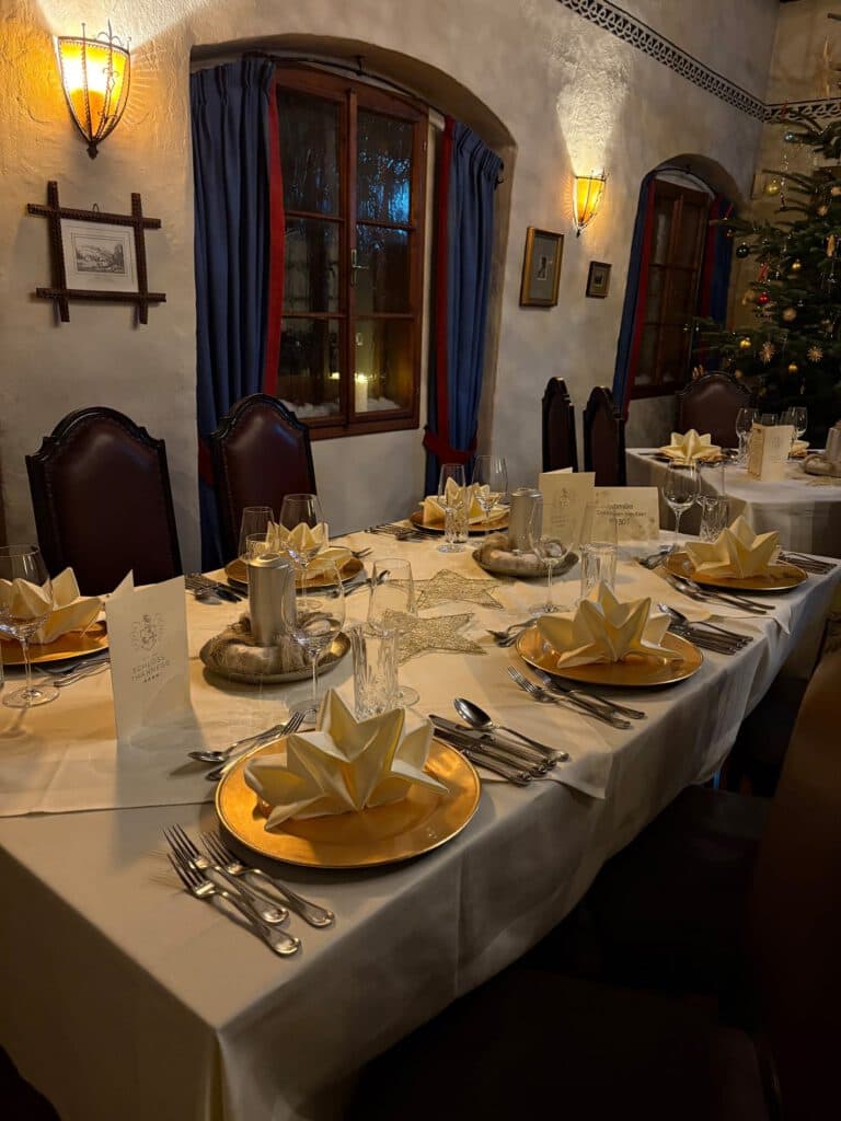 Catering Buffet Indoor Aufbau